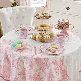 LoveShackFancy Porcelain Three-Tier Plate Stand