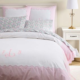 Bea Scallop Border Duvet Cover