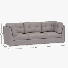 Burnett Sofa Set with Storage (96")