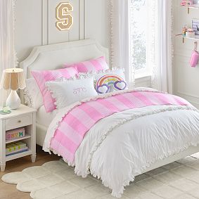 Stoney Clover Lane Rainbow Scallop Duvet Cover