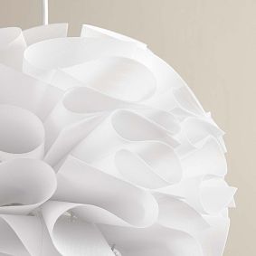 Ruffle Pendant (16")