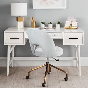 west elm x pbt Mid-Century Storage Desk (52")