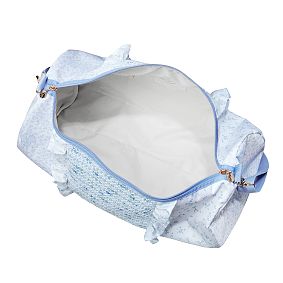 LoveShackFancy Prairie Ditsy Blue Ruffle Duffle