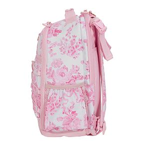 Gear-Up LoveShackFancy Pink Damask Adaptive Backpack and Lunch Box Bundle, Set of 2