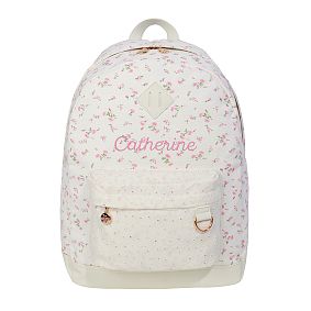 Northfield LoveShackFancy Pink Crochet Backpack and Lunch Box Bundle, Set of 2
