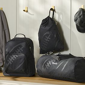 Gear-Up Football Backpack and Lunch Box Bundle, Set of 2