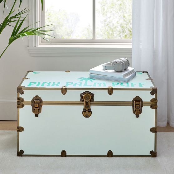 LoveShackFancy Garden Damask XXL Dorm Trunk | Pottery Barn Teen