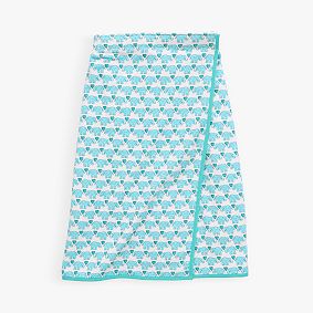 Roller Rabbit Hathi Hearts Elephant Bath Wrap