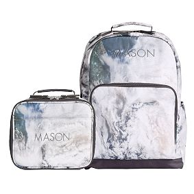 Gear-Up Earth Camo Large Backpack and Lunch Box Bundle, Set of 2