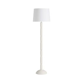 Open Box: Haven Naturalist Floor Lamp (48.5"H) - Almond, White