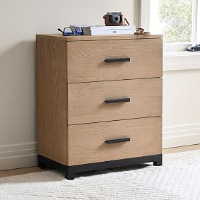 Kearny 3-Drawer Bookcase (24.5")