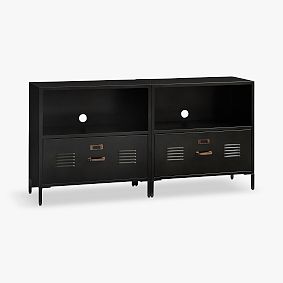 Locker 1-Drawer Bookcase, Set of 2 (60")
