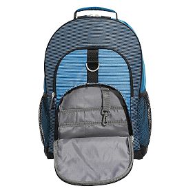 Gear-Up Newport Colour Block Backpack &amp; Cold Pack Lunch Box Bundle