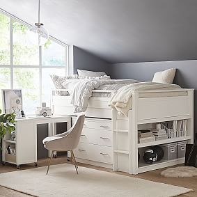 Sleep &amp; Study<sup>&reg;</sup> Low Loft Bed