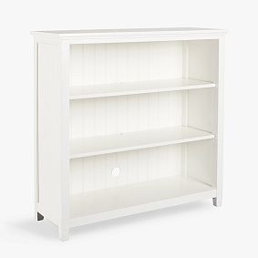 Open Box: Beadboard Wide Bookcase (43") - Simply White