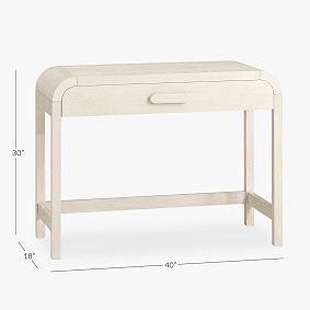 Clio Rounded Writing Desk (40")