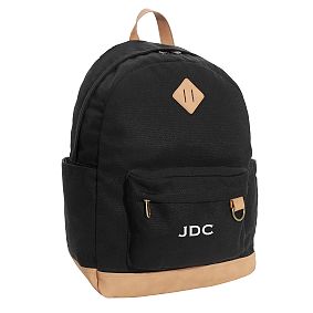 Northfield Unwashed Black Backpack and Cold Pack Lunch Box Bundle