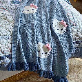 Hello Kitty® Crochet Throw