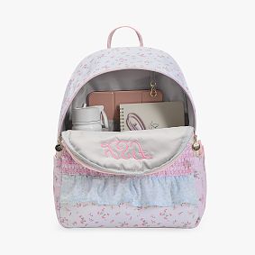 Colby LoveShackFancy Ruffle Backpack &amp; Water Bottle Bundle