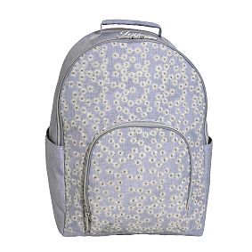 Gear-Up Chambray Eyelet Embroidered Backpack, Large