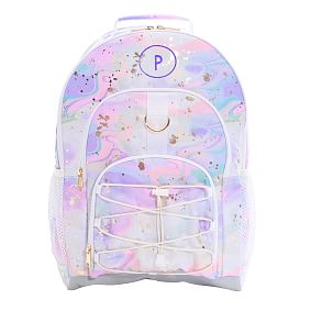 Colour Flow Large Backpack and Cold Pack Lunch Bundle, Set of 3
