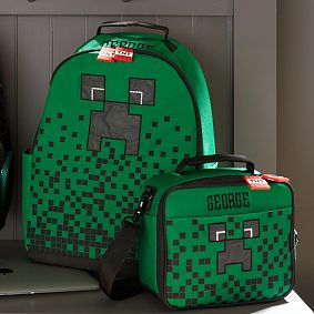 Minecraft™ Critter Backpack &amp; Cold Pack Lunch Bundle