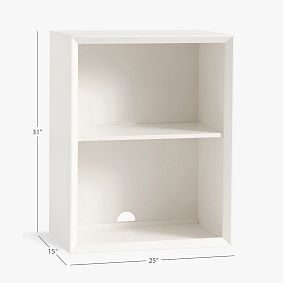 Callum 2-Shelf Bookcase (25")