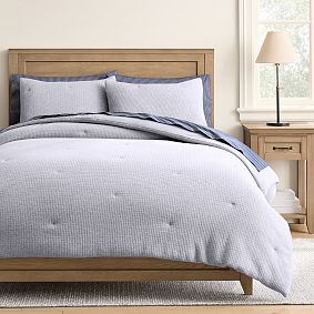 Grid Knit Jersey Comforter