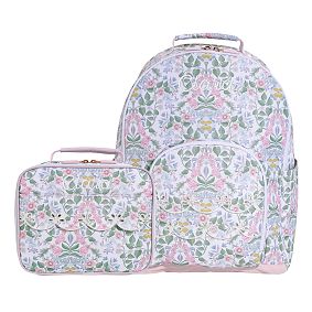 Gear-Up Mila Floral Backpack and Lunch Box Bundle, Set of 2