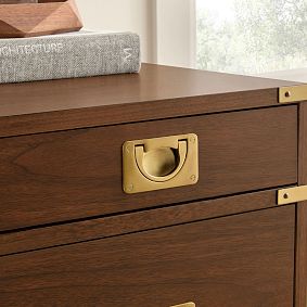 Campaign Storage Desk (60")