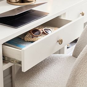 Keaton Storage Desk &amp; Bookcase Super Set (100"w x 17"d)