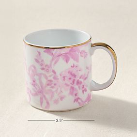 LoveShackFancy Porcelain Mugs - Set of 2