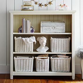 Beadboard Wide Bookcase (43")
