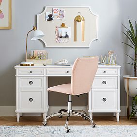 Colette Smart Storage Desk (58")