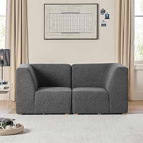 Riley Lounge Loveseat Set (63")