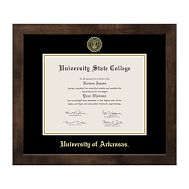 University of Arkansas Diploma Frame - Mocha