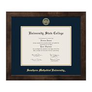 Southern Methodist University Diploma Frame - Mocha