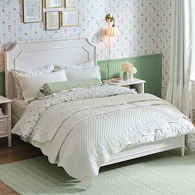 AERIN Sarana Floral Organic Duvet Cover