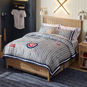 <em>MLB</em>™<em>Chicago Cubs</em>™ Stripe Organic Sheet Set