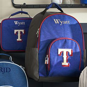 Gear-Up <i>MLB™ Texas Rangers™</i> Large Backpack and Lunch Box Bundle, Set of 2