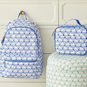 Colby Roller Rabbit Hathi Heart Backpack and Lunch Box Bundle, Set of 2
