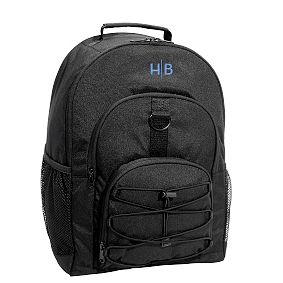 Gear-Up Black Solid  Backpack