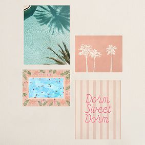 Palm Paradise Art Print Poster Set