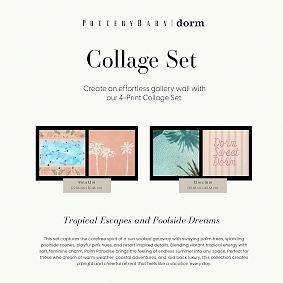 Palm Paradise Art Print Poster Set