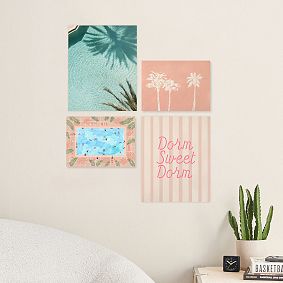 Palm Paradise Art Print Poster Set