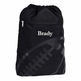 Gear-Up Football Drawstring Backpack
