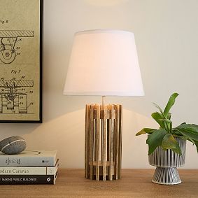 Blaine Linen Shade Table Lamp
