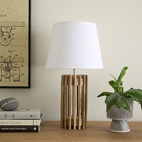 Blaine Linen Shade Table Lamp