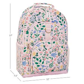 Gear-Up Rifle Paper Co. Bramble Fields Pink Backpack, Large