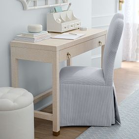 AERIN Raffia Writing Desk (40")